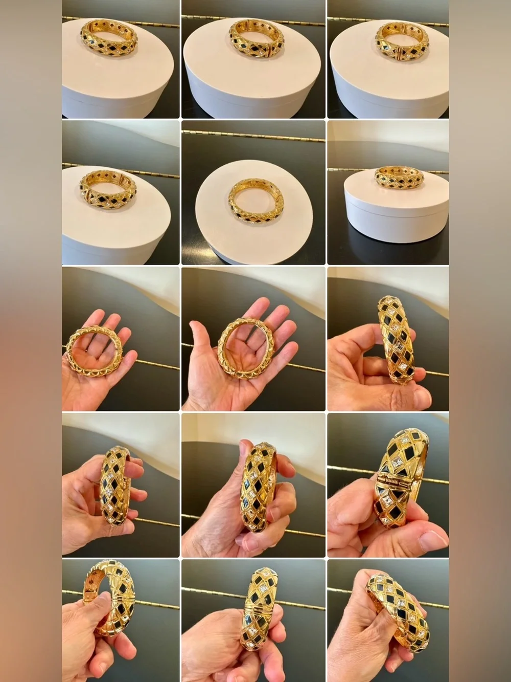 St. John Authentic Runway Vintage Retro Iconic Designer Formal Couture Bracelet